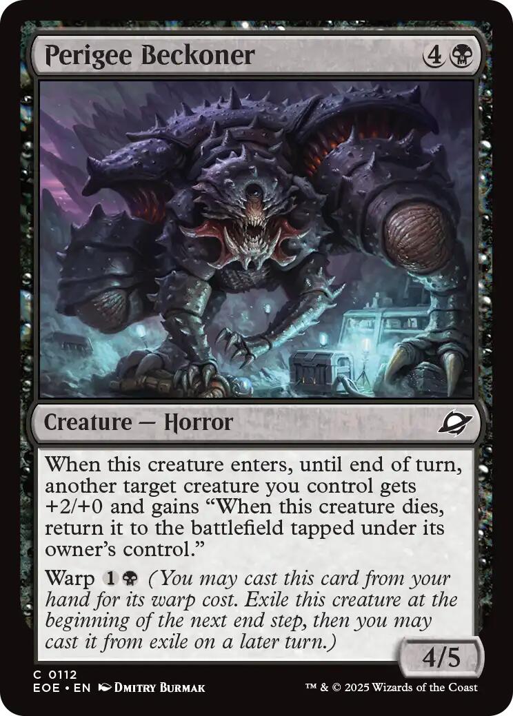 Perigree Beckoner [Edge of Eternities] | PLUS EV GAMES 