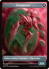Incubator // Phyrexian Double-Sided Token [Edge of Eternities Commander Tokens] | PLUS EV GAMES 