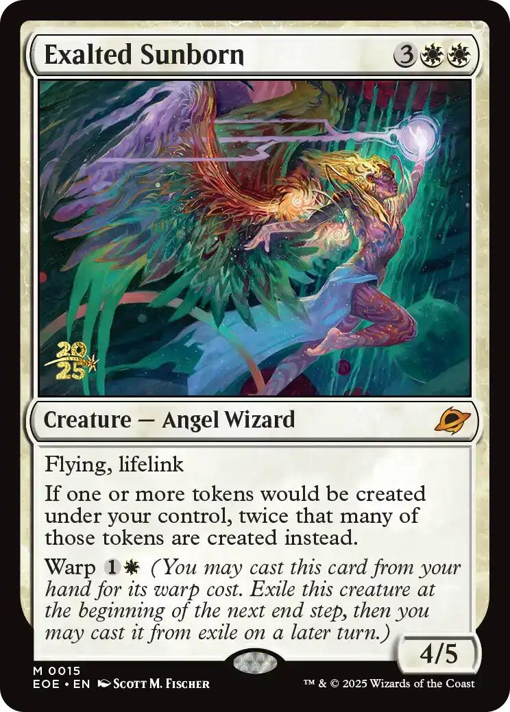 Exalted Sunborn [Edge of Eternities Prerelease Promos] | PLUS EV GAMES 