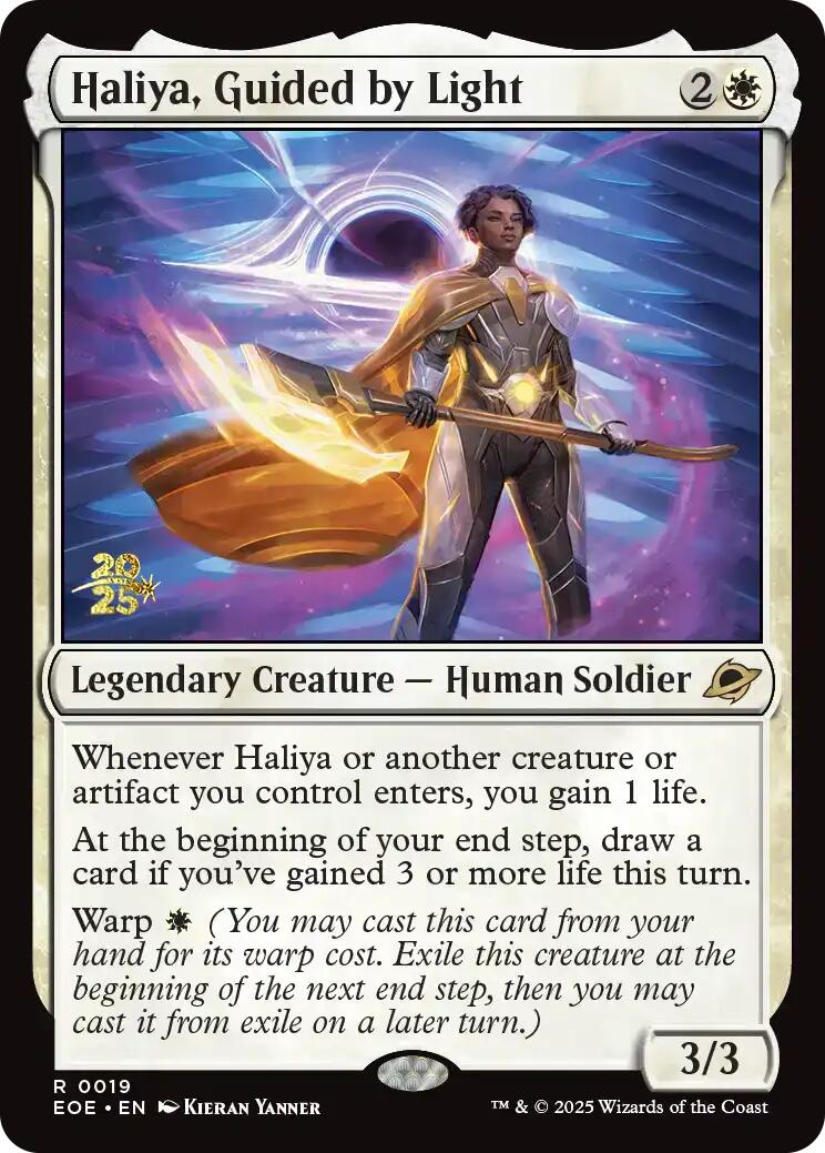 Haliya, Guided by Light [Edge of Eternities Prerelease Promos] | PLUS EV GAMES 