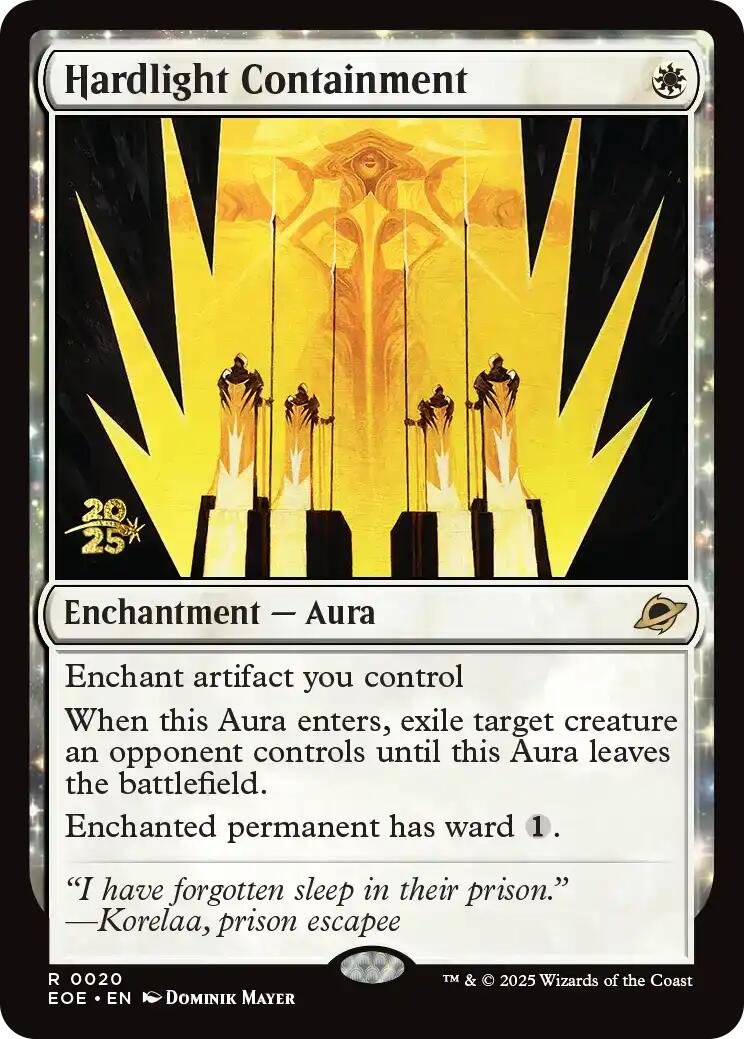 Hardlight Containment [Edge of Eternities Prerelease Promos] | PLUS EV GAMES 