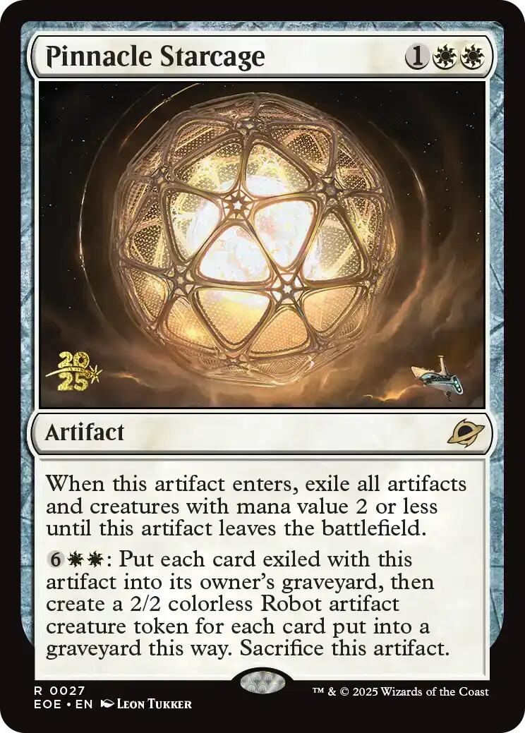 Pinnacle Starcage [Edge of Eternities Prerelease Promos] | PLUS EV GAMES 