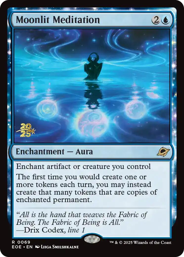 Moonlit Meditation [Edge of Eternities Prerelease Promos] | PLUS EV GAMES 
