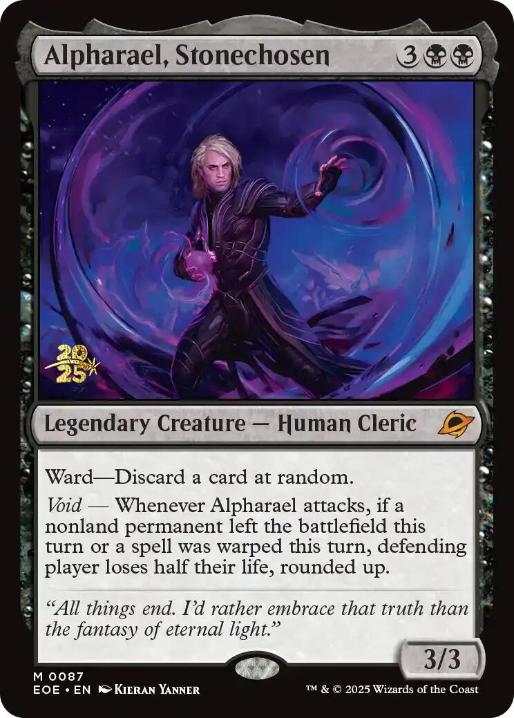 Alpharael, Stonechosen [Edge of Eternities Prerelease Promos] | PLUS EV GAMES 