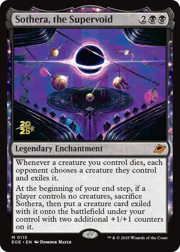 Sothera, the Supervoid [Edge of Eternities Prerelease Promos] | PLUS EV GAMES 