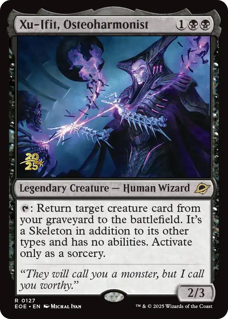 Xu-Ifit, Osteoharmonist [Edge of Eternities Prerelease Promos] | PLUS EV GAMES 
