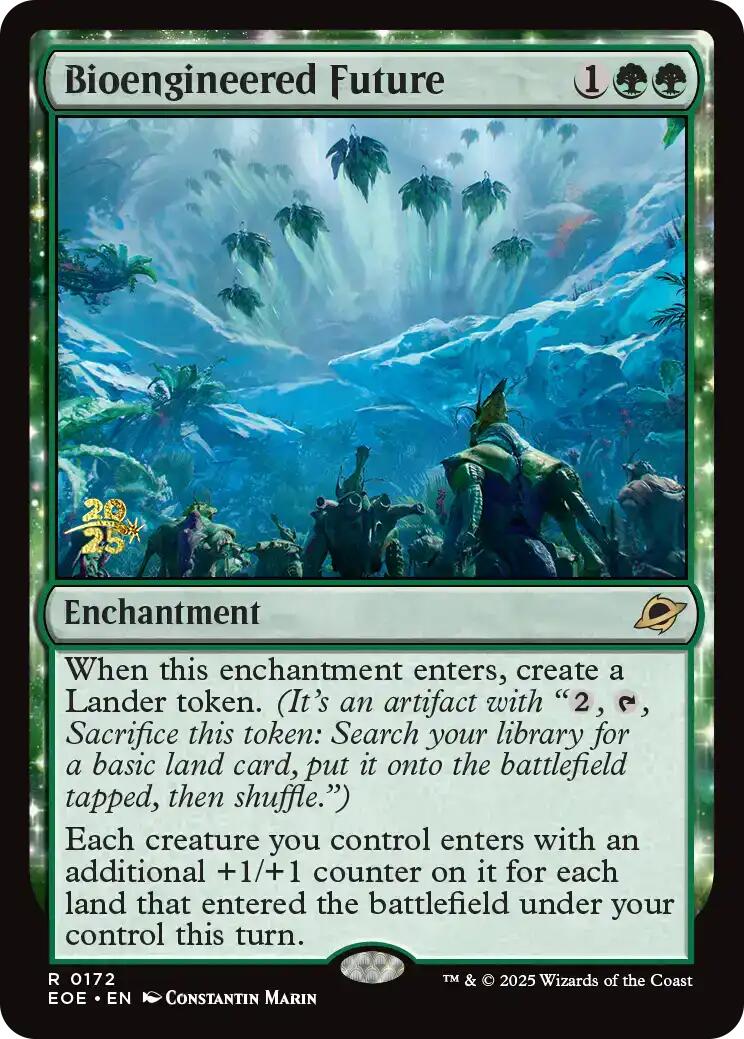 Bioengineered Future [Edge of Eternities Prerelease Promos] | PLUS EV GAMES 