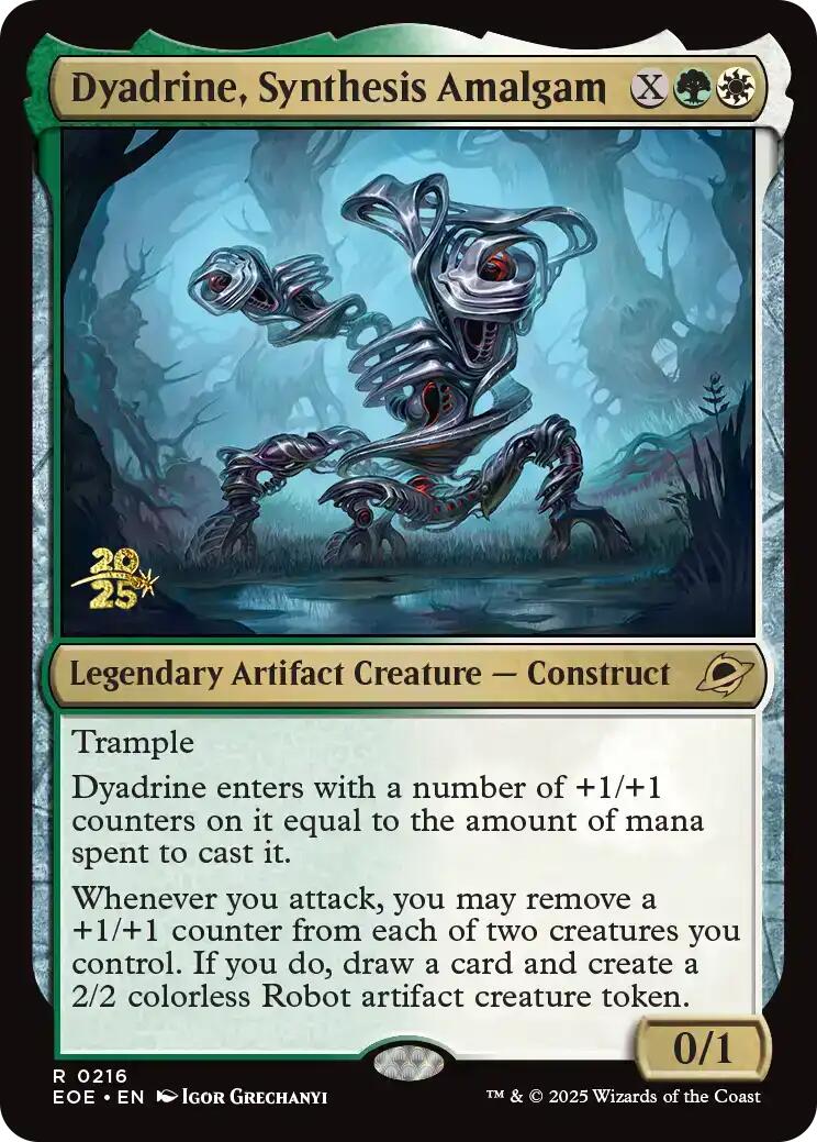 Dyadrine, Synthesis Amalgam [Edge of Eternities Prerelease Promos] | PLUS EV GAMES 