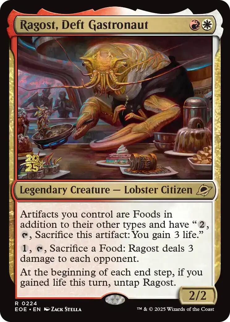 Ragost, Deft Gastronaut [Edge of Eternities Prerelease Promos] | PLUS EV GAMES 