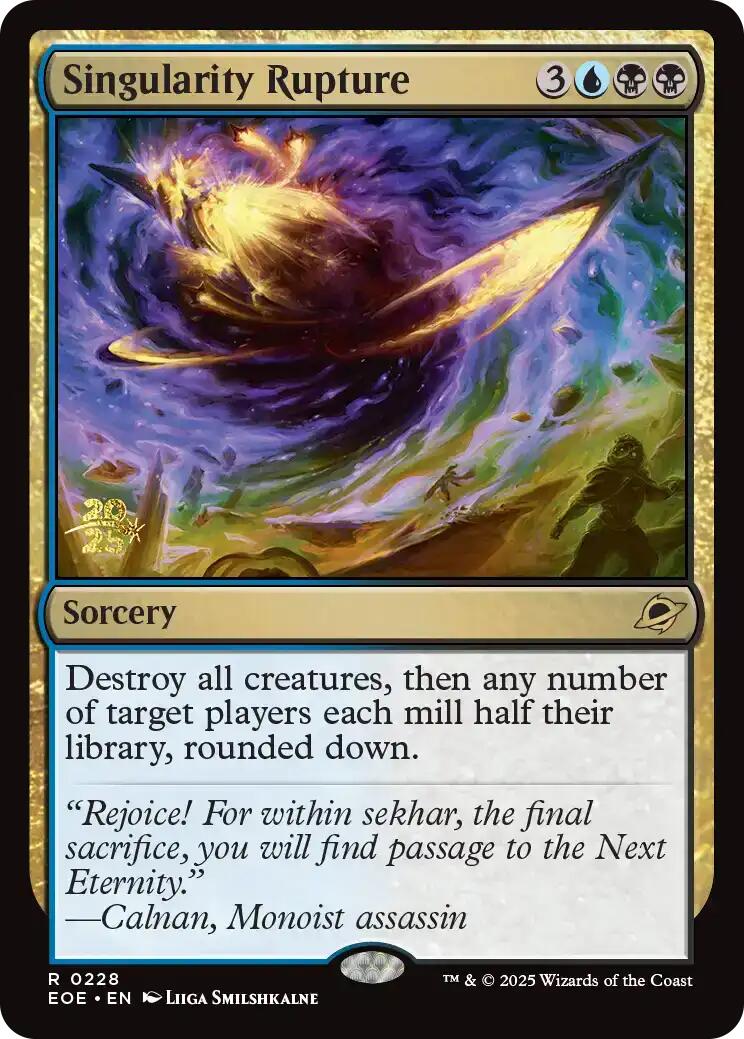 Singularity Rupture [Edge of Eternities Prerelease Promos] | PLUS EV GAMES 