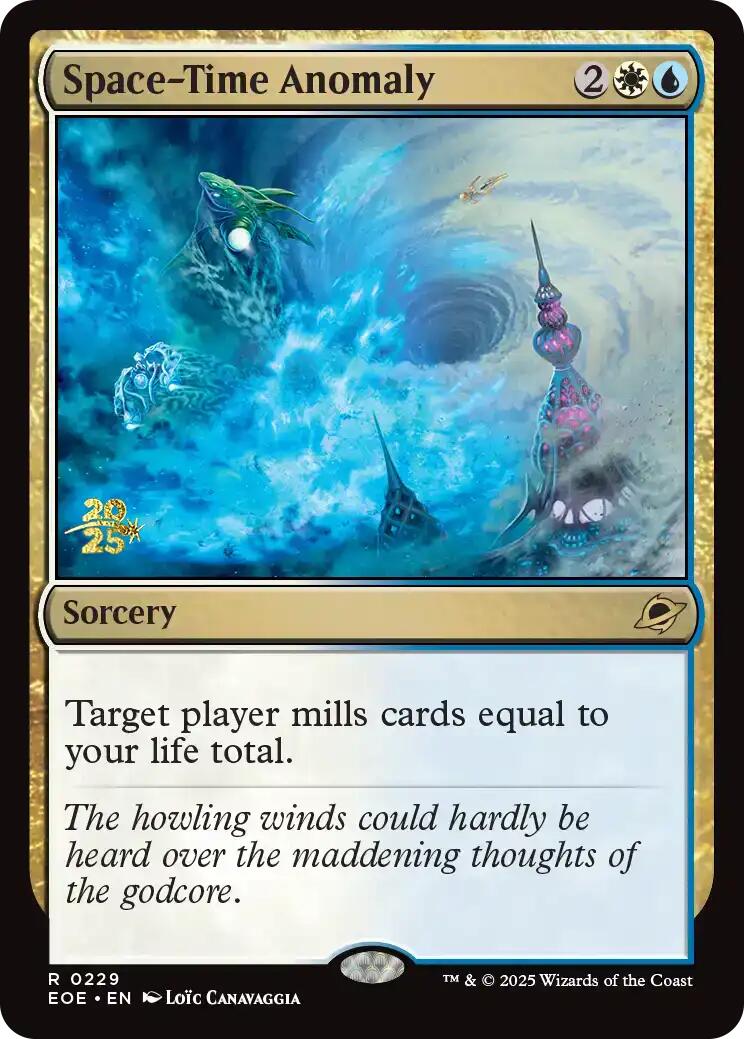 Space-Time Anomaly [Edge of Eternities Prerelease Promos] | PLUS EV GAMES 