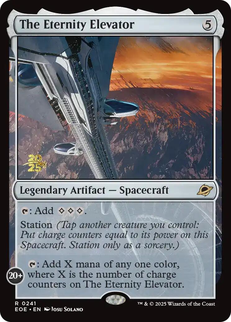 The Eternity Elevator [Edge of Eternities Prerelease Promos] | PLUS EV GAMES 