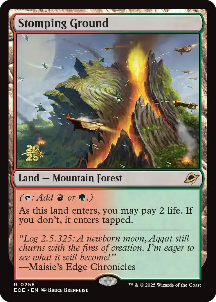 Stomping Ground [Edge of Eternities Prerelease Promos] | PLUS EV GAMES 