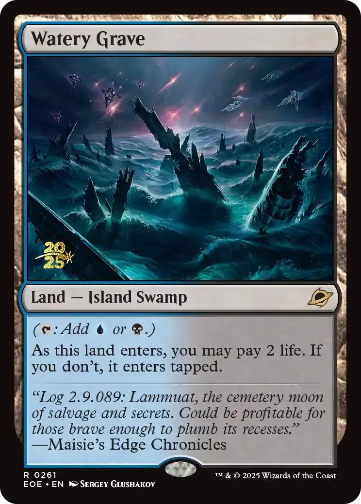 Watery Grave [Edge of Eternities Prerelease Promos] | PLUS EV GAMES 