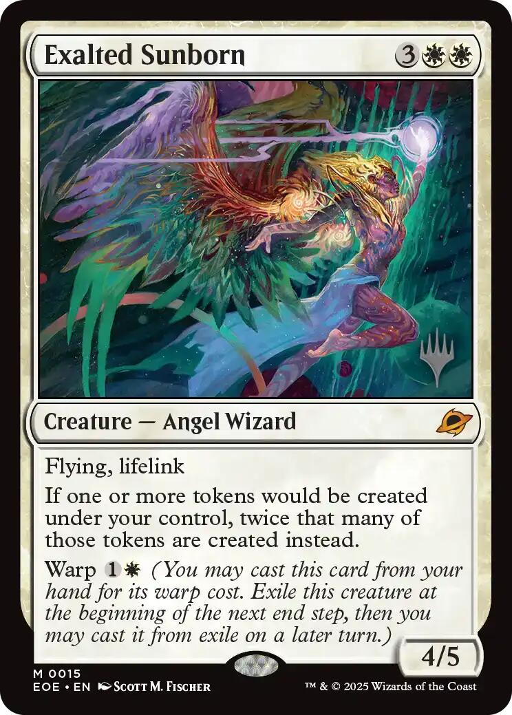Exalted Sunborn [Edge of Eternities Promo Pack] | PLUS EV GAMES 