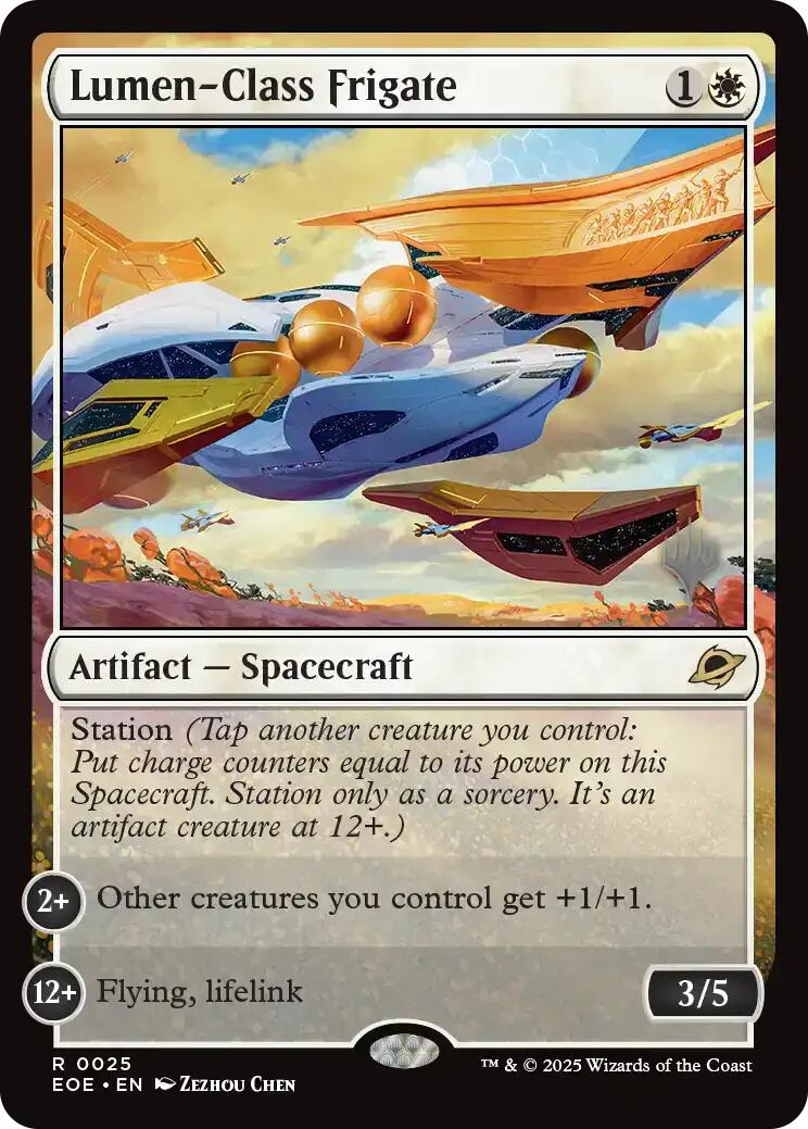 Lumen-Class Frigate [Edge of Eternities Promo Pack] | PLUS EV GAMES 