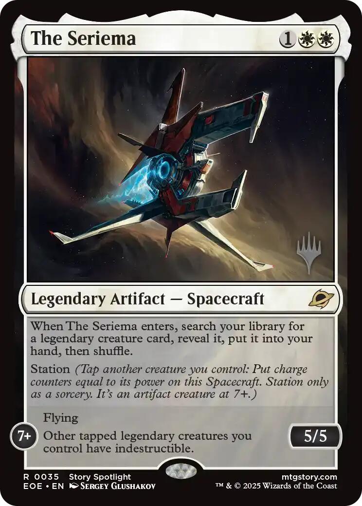 The Seriema [Edge of Eternities Promo Pack] | PLUS EV GAMES 