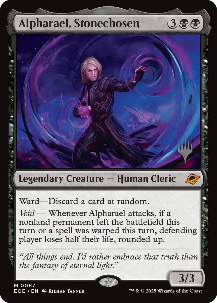 Alpharael, Stonechosen [Edge of Eternities Promo Pack] | PLUS EV GAMES 
