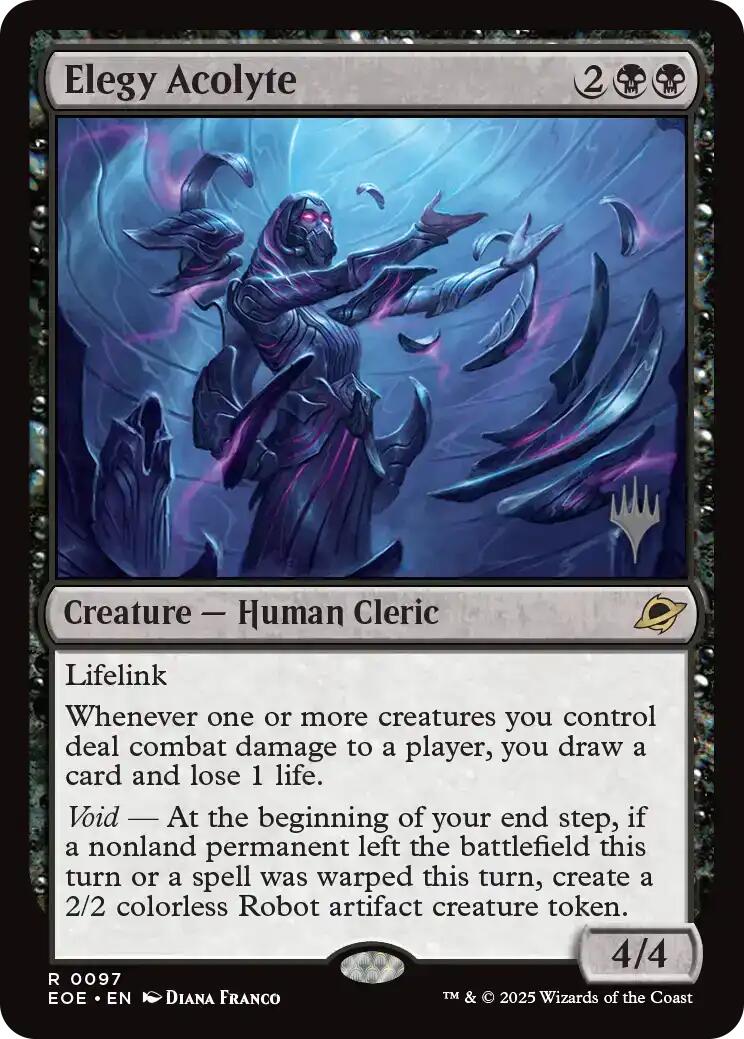 Elegy Acolyte [Edge of Eternities Promo Pack] | PLUS EV GAMES 