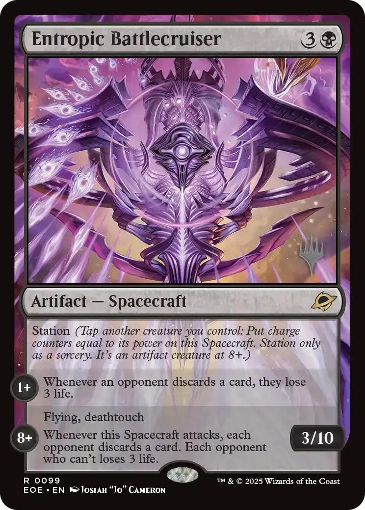 Entropic Battlecruiser [Edge of Eternities Promo Pack] | PLUS EV GAMES 