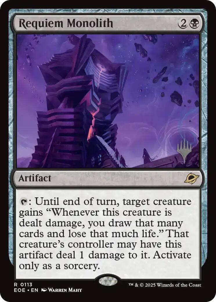 Requiem Monolith [Edge of Eternities Promo Pack] | PLUS EV GAMES 