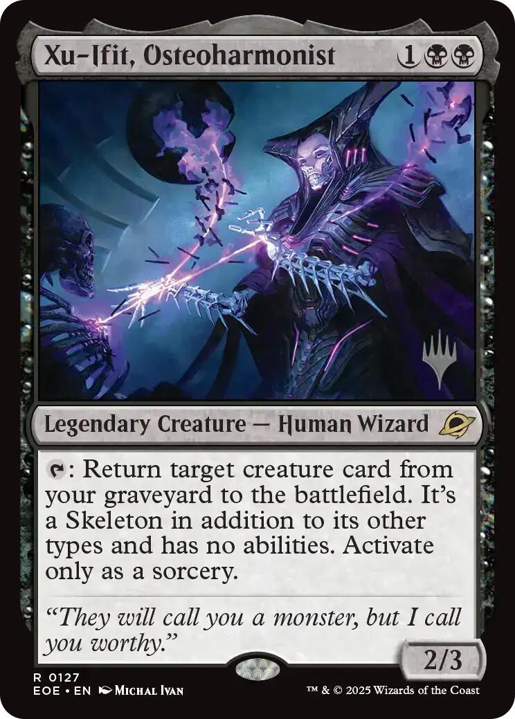 Xu-Ifit, Osteoharmonist [Edge of Eternities Promo Pack] | PLUS EV GAMES 