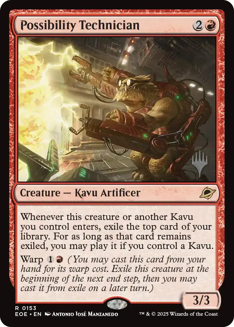 Possibility Technician [Edge of Eternities Promo Pack] | PLUS EV GAMES 