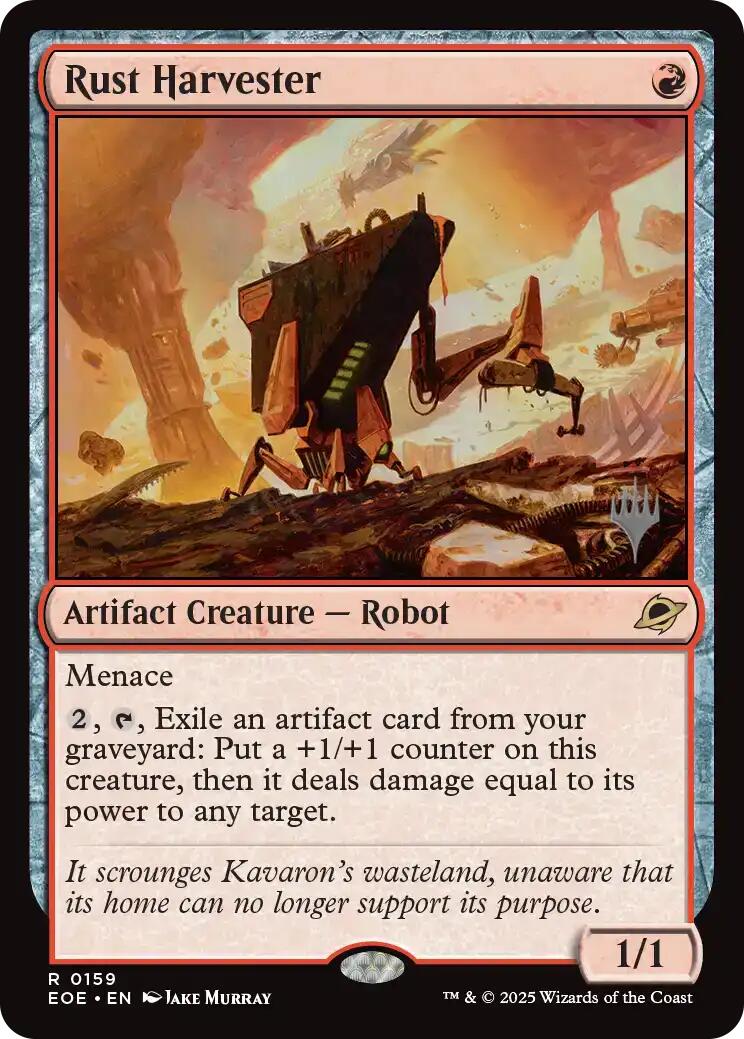 Rust Harvester [Edge of Eternities Promo Pack] | PLUS EV GAMES 