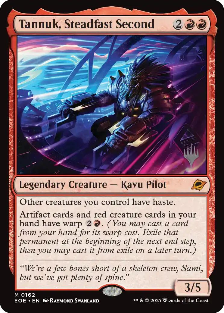 Tannuk, Steadfast Second [Edge of Eternities Promo Pack] | PLUS EV GAMES 