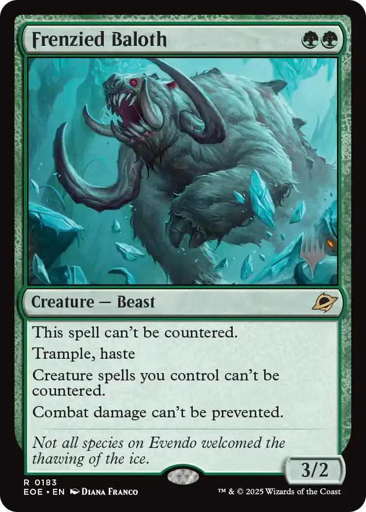 Frenzied Baloth [Edge of Eternities Promo Pack] | PLUS EV GAMES 