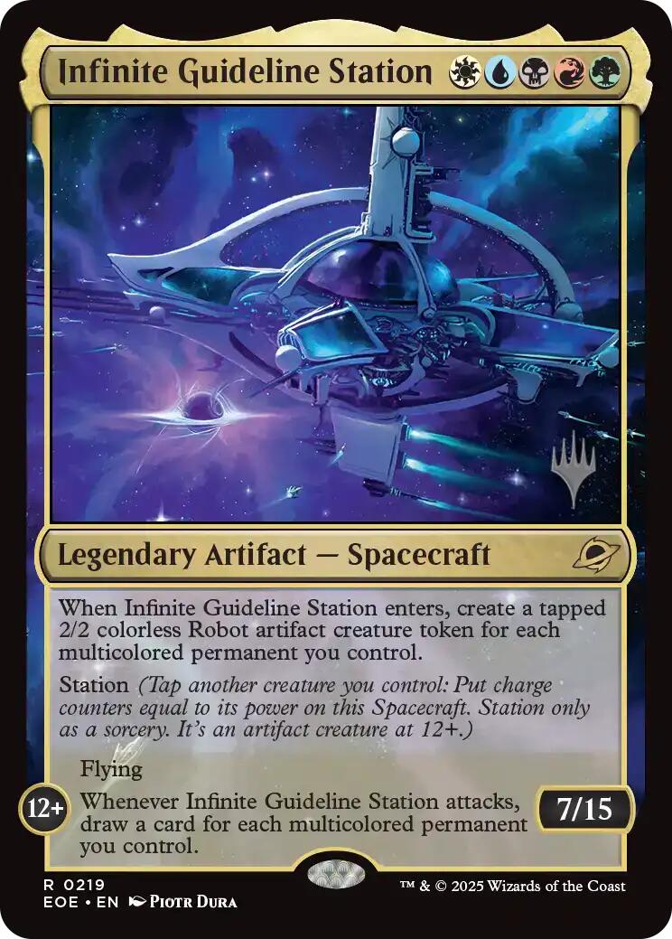 Infinite Guideline Station [Edge of Eternities Promo Pack] | PLUS EV GAMES 