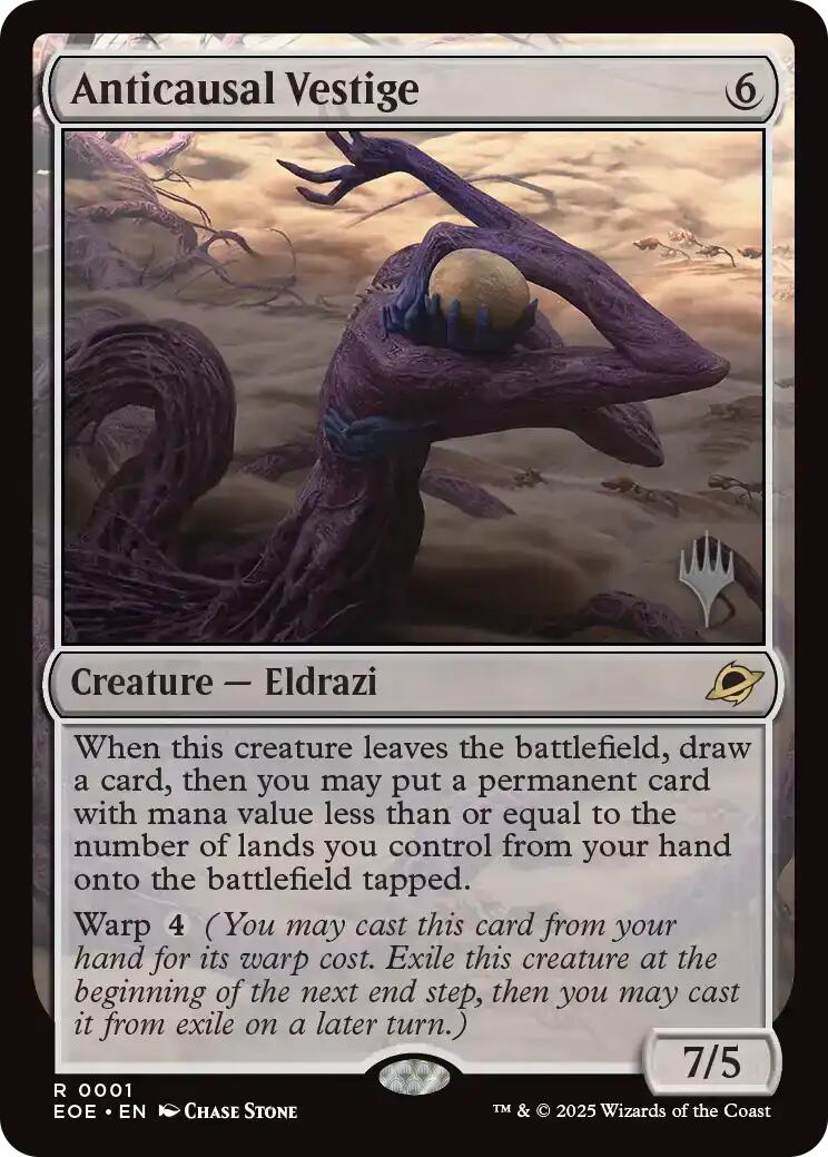 Anticausal Vestige [Edge of Eternities Promo Pack] | PLUS EV GAMES 