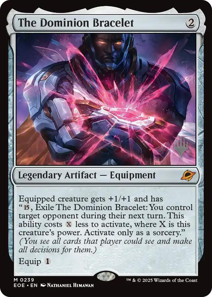 The Dominion Bracelet [Edge of Eternities Promo Pack] | PLUS EV GAMES 