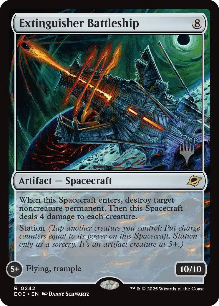 Extinguisher Battleship [Edge of Eternities Promo Pack] | PLUS EV GAMES 