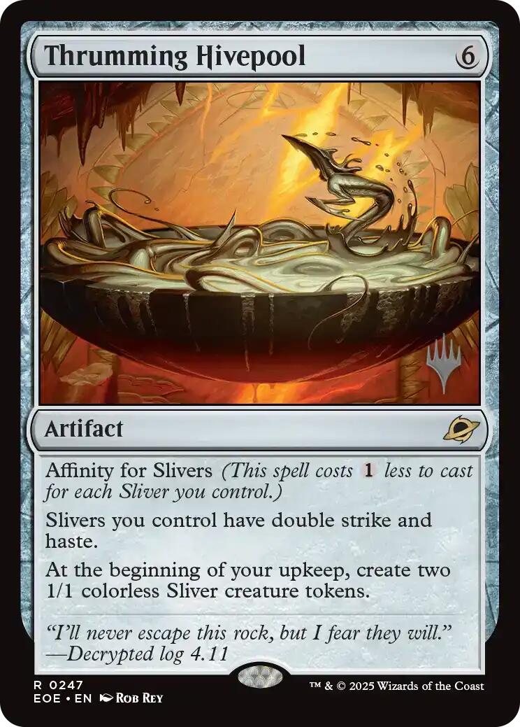 Thrumming Hivepool [Edge of Eternities Promo Pack] | PLUS EV GAMES 