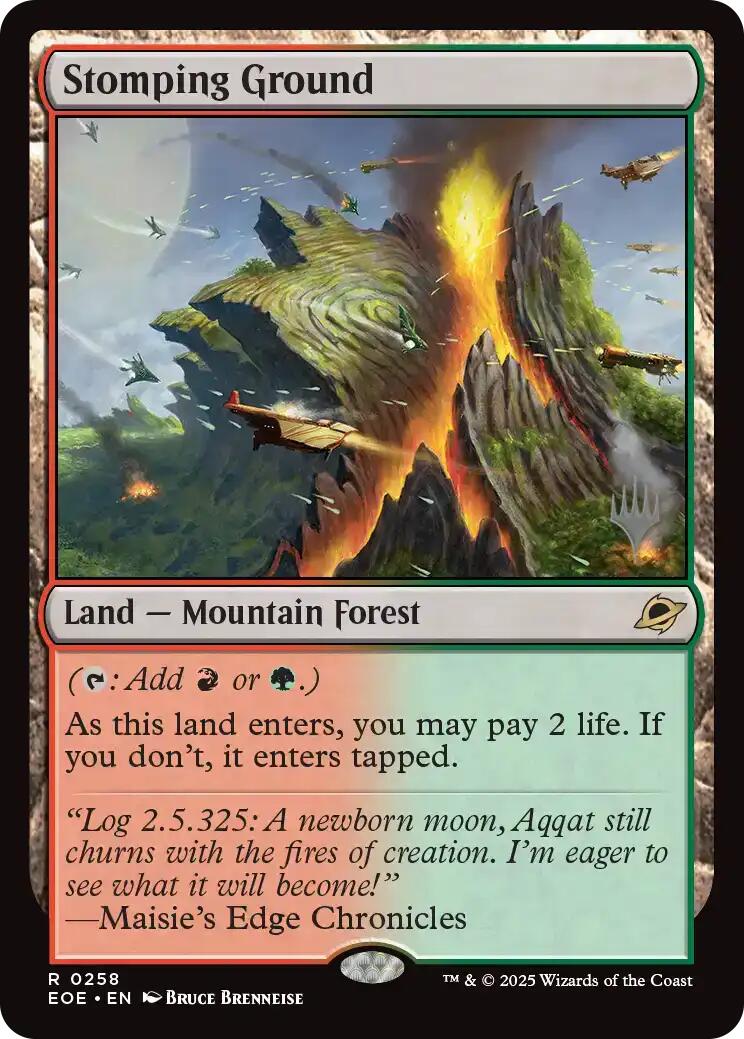 Stomping Ground [Edge of Eternities Promo Pack] | PLUS EV GAMES 