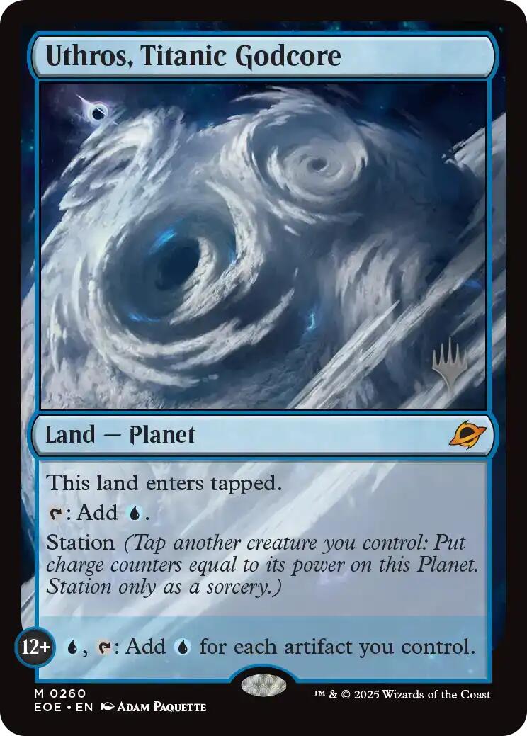 Uthros, Titanic Godcore [Edge of Eternities Promo Pack] | PLUS EV GAMES 