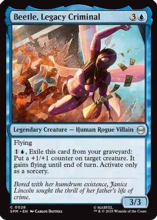 Beetle, Legacy Criminal [Marvel's Spider-Man]