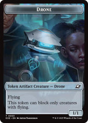 Drone // Lander (0005) Doubled-Sided Token [Edge of Eternities Tokens] | PLUS EV GAMES 