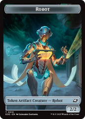 Robot // Lander (0006) Double-Sided Token [Edge of Eternities Tokens] | PLUS EV GAMES 