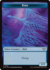 Bird // Pest Double-Sided Token [Edge of Eternities Commander Tokens] | PLUS EV GAMES 
