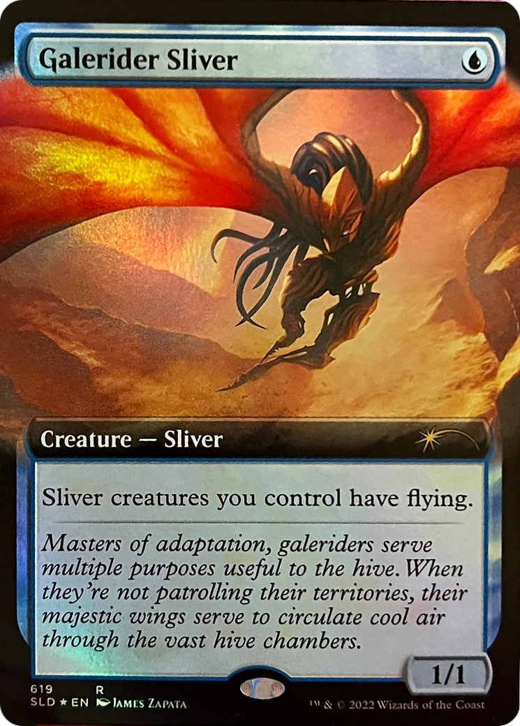 Galerider Sliver (Extended Art) [Secret Lair Drop Series] | PLUS EV GAMES 