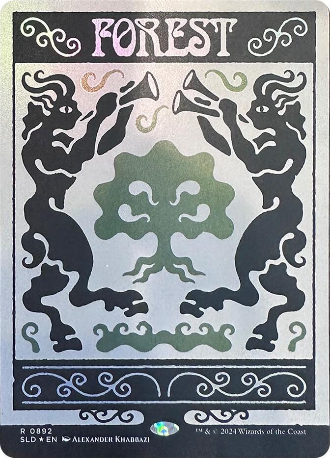 Forest (0892) (Rainbow Foil) [Secret Lair Drop Series] | PLUS EV GAMES 