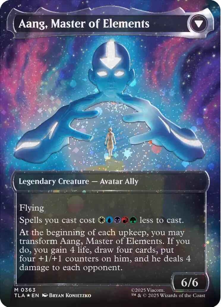 Avatar Aang (Raised Foil) [Avatar: The Last Airbender] | PLUS EV GAMES 