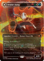 Avatar Aang (Raised Foil) [Avatar: The Last Airbender] | PLUS EV GAMES 