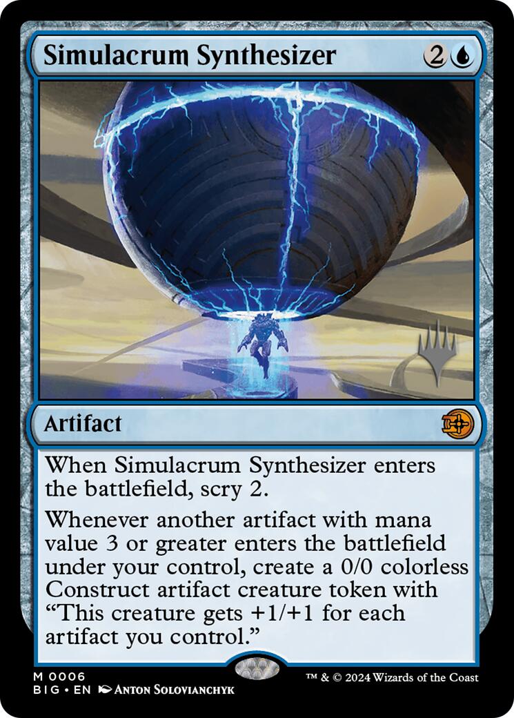 Simulacrum Synthesizer [Edge of Eternities Promo Pack] | PLUS EV GAMES 