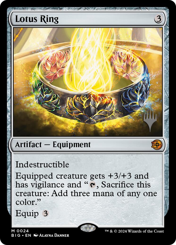 Lotus Ring [Edge of Eternities Promo Pack] | PLUS EV GAMES 