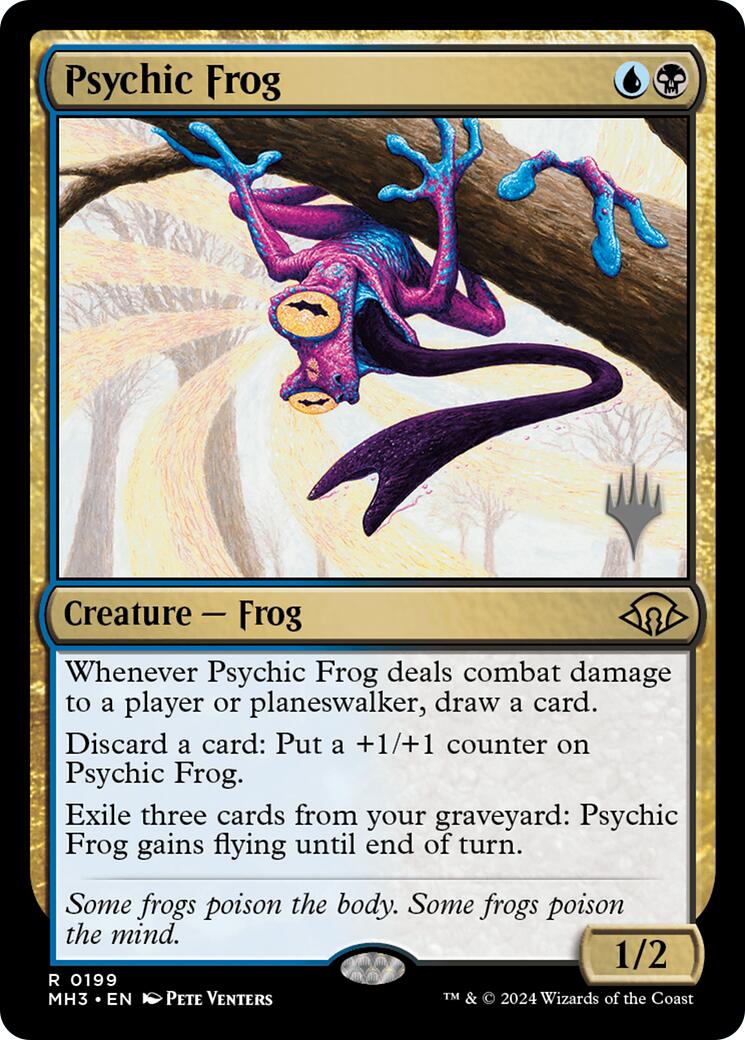 Psychic Frog [Edge of Eternities Promo Pack] | PLUS EV GAMES 