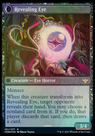 Concealing Curtains // Revealing Eye [Innistrad: Crimson Vow Prerelease Promos] | PLUS EV GAMES 