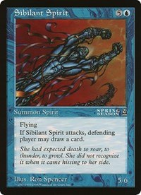 Sibilant Spirit (Oversized) [Oversize Cards] | PLUS EV GAMES 